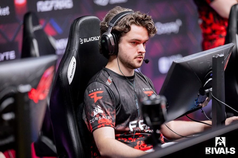Helvijs Saukants, o broky, jogador profissional de CS2, no FaZe Clan