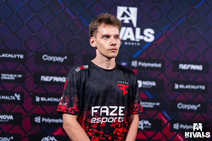 David Cernansky, o frozen, Rifler de CS2, no FaZe Clan