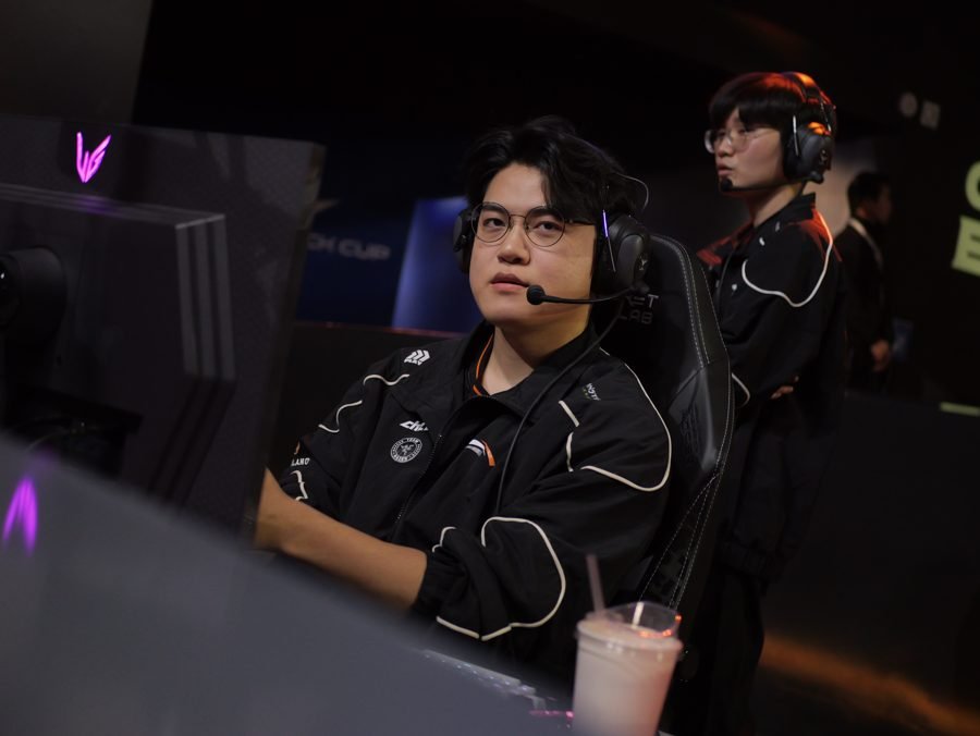 Lee Min-hyeong, o Gumayusi, campeao mundial de LoL, ADC de LoL no Hanwha Life Esports