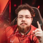 Nathan Orf, o leaf, jogador profissional de Valorant, no G2 Esports