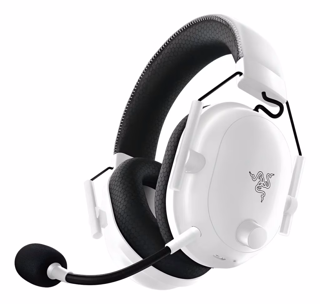 Headset Razer BlackShark V2 HyperSpeed: branco
