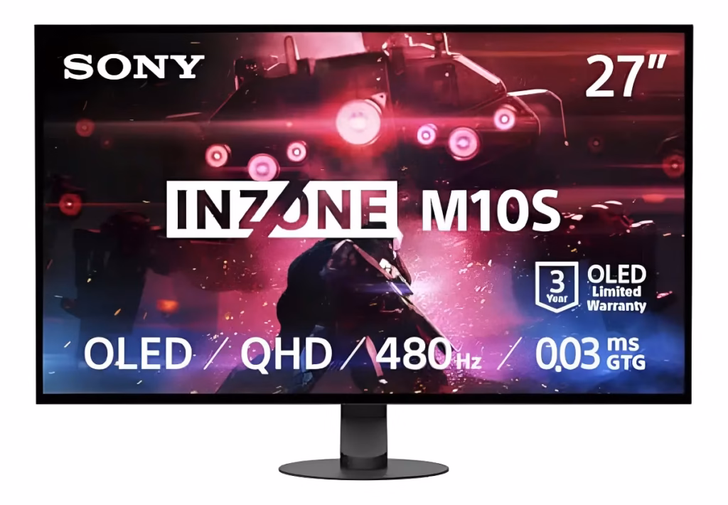 Monitor Sony INZONE M10S: OLED QHD 480 Hz