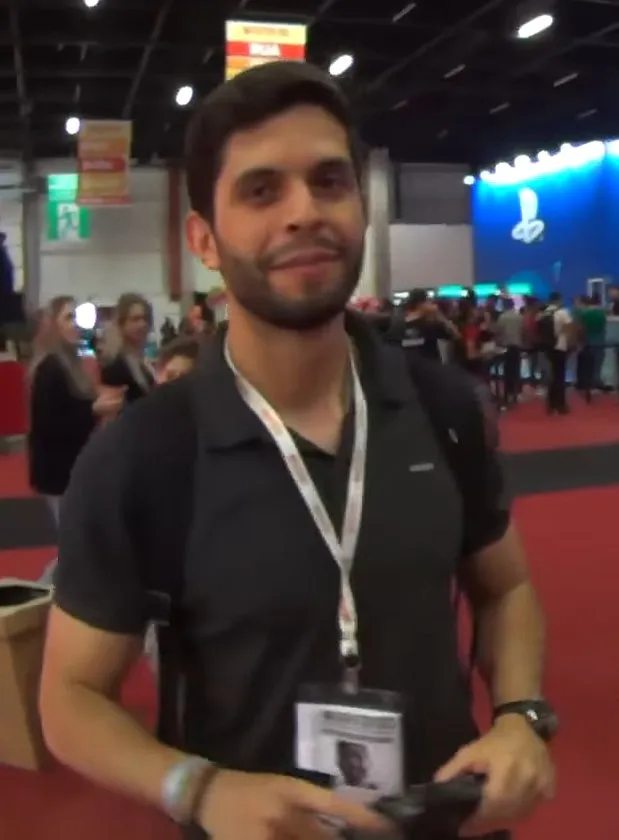 Bruno PlayHard, fundador e CEO da LOUD, na Brasil Game Show de 2016