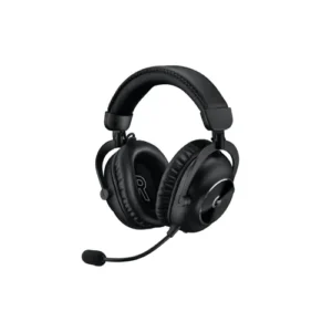 Headset Logitech G PRO X 2 LIGHTSPEED preto, com microfone destacável