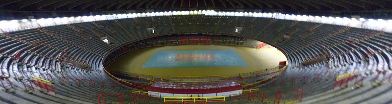 Panorâmica das arquibancadas do Mineirinho, ginásio de Belo Horizonte que recebeu a final do CBLOL 2024