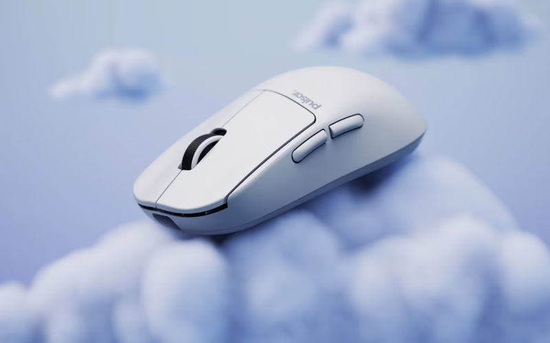 Mouse gamer sem fio Pulsar X2 CrazyLight